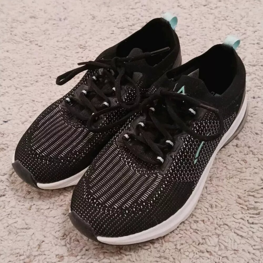LA Gear Epic Women's Black Lace Up Training Fashion Shoes Size 8.5 LB216192Y